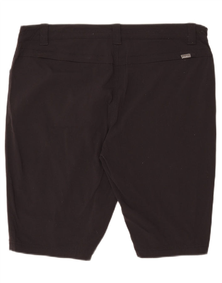 Pantaloncini casual da donna Eddie Bauer US 14 XL W36 neri