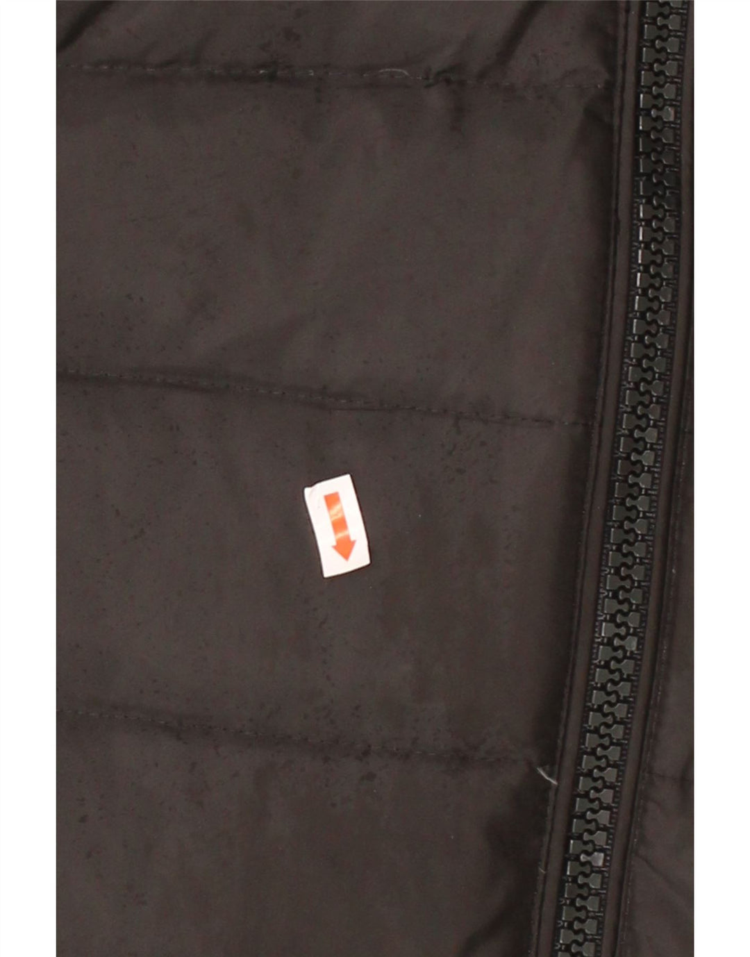 TOMMY HILFIGER Womens Hooded Padded Jacket UK 14 Medium Black Polyester Vintage Tommy Hilfiger and Second-Hand Tommy Hilfiger from Messina Hembry 