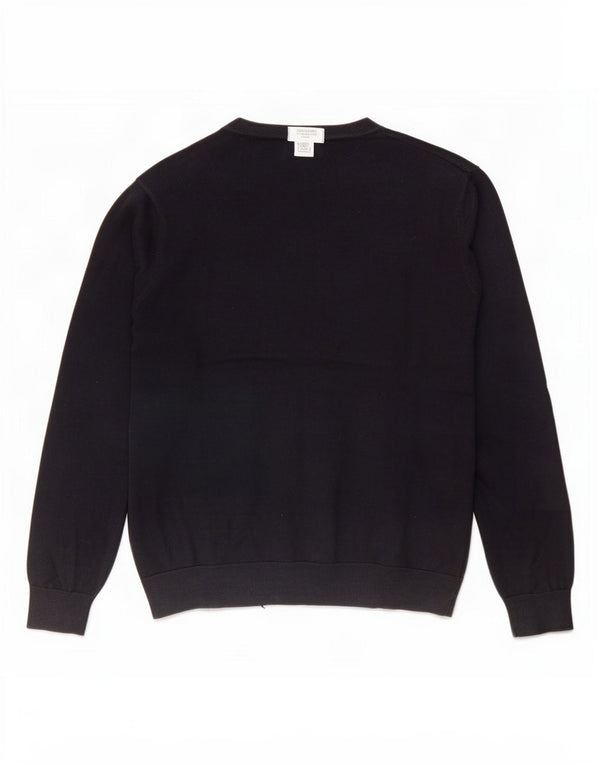 Maglione cardigan da uomo Marks & Spencer XL in cotone blu navy