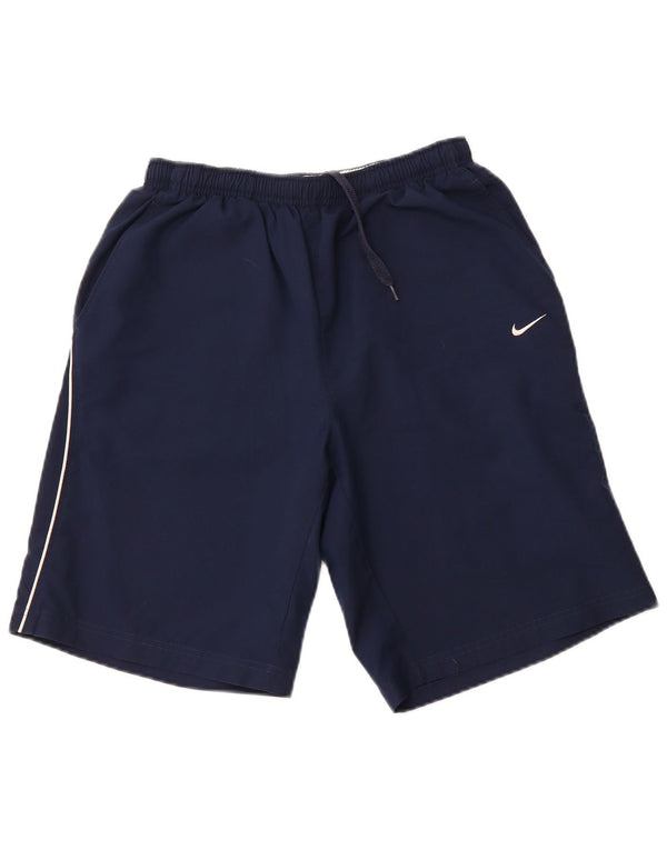 Pantaloncini sportivi da uomo NIKE medio blu navy