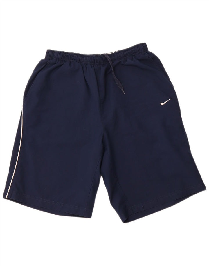 Pantaloncini sportivi da uomo NIKE medio blu navy
