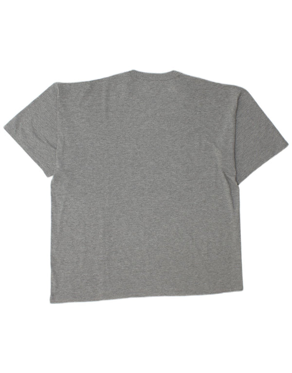 T-shirt grafica da uomo RUSSELL ATHLETIC XL in cotone grigio