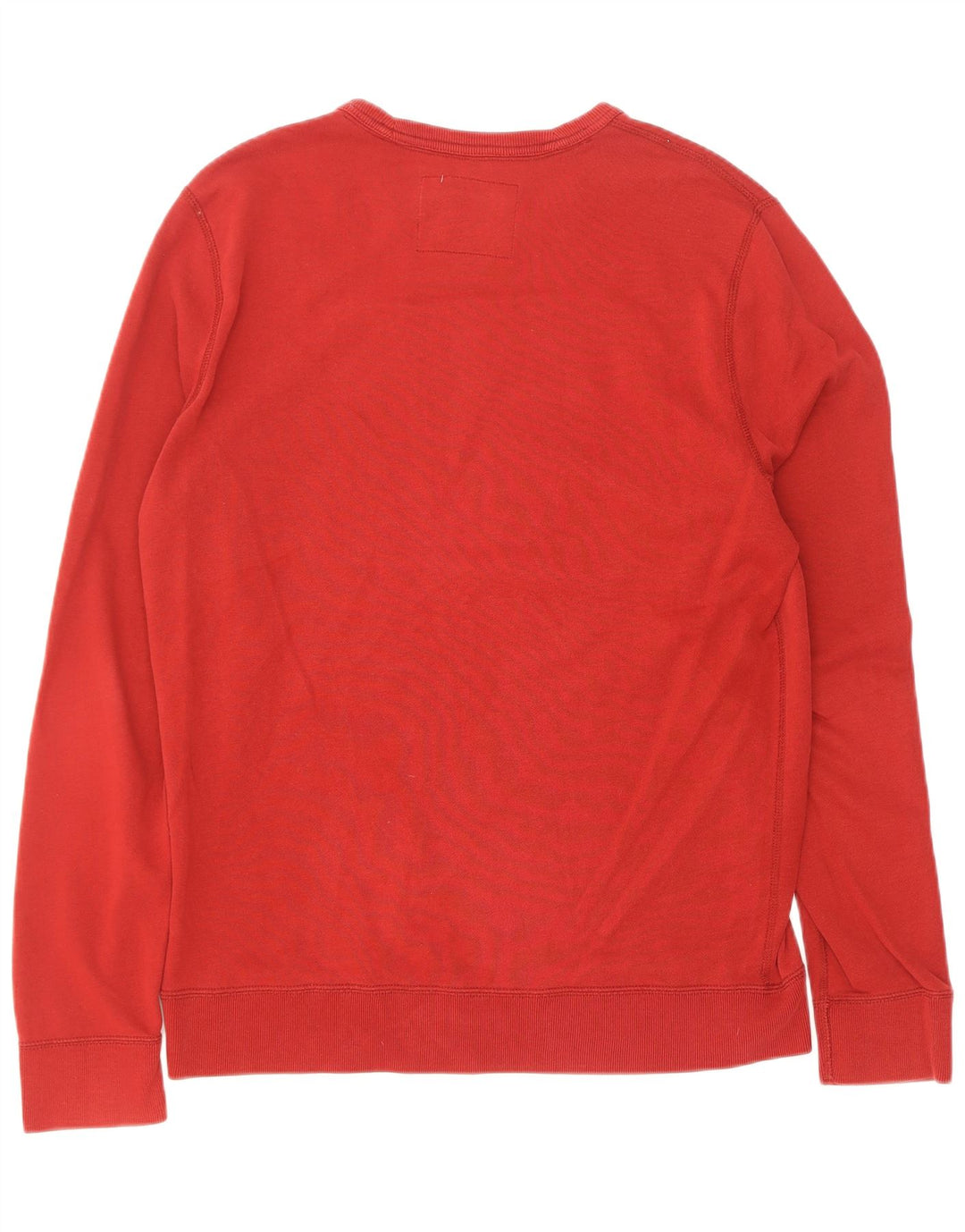 Felpa con grafica muscolare da uomo Abercrombie & Fitch, rosso medio