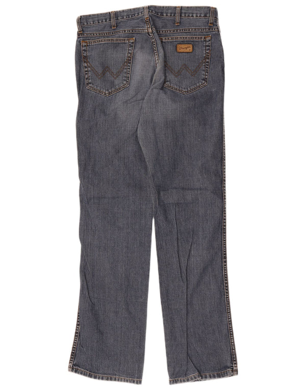 Jeans dritti Alaska da uomo Wrangler W34 L34 cotone blu