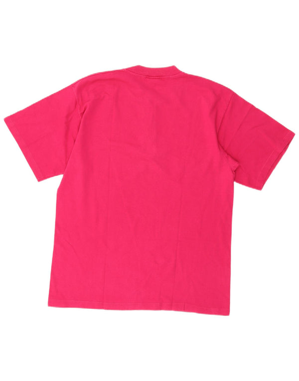 T-shirt da uomo Champion Top grande in cotone rosa