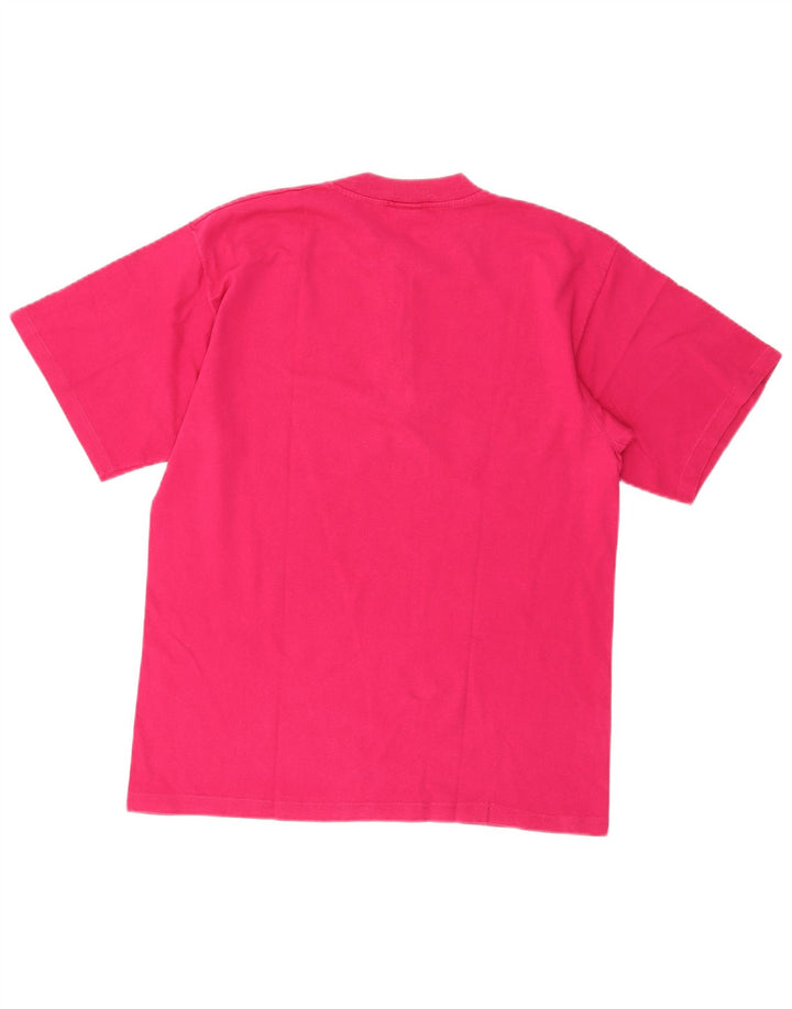 T-shirt da uomo Champion Top grande in cotone rosa