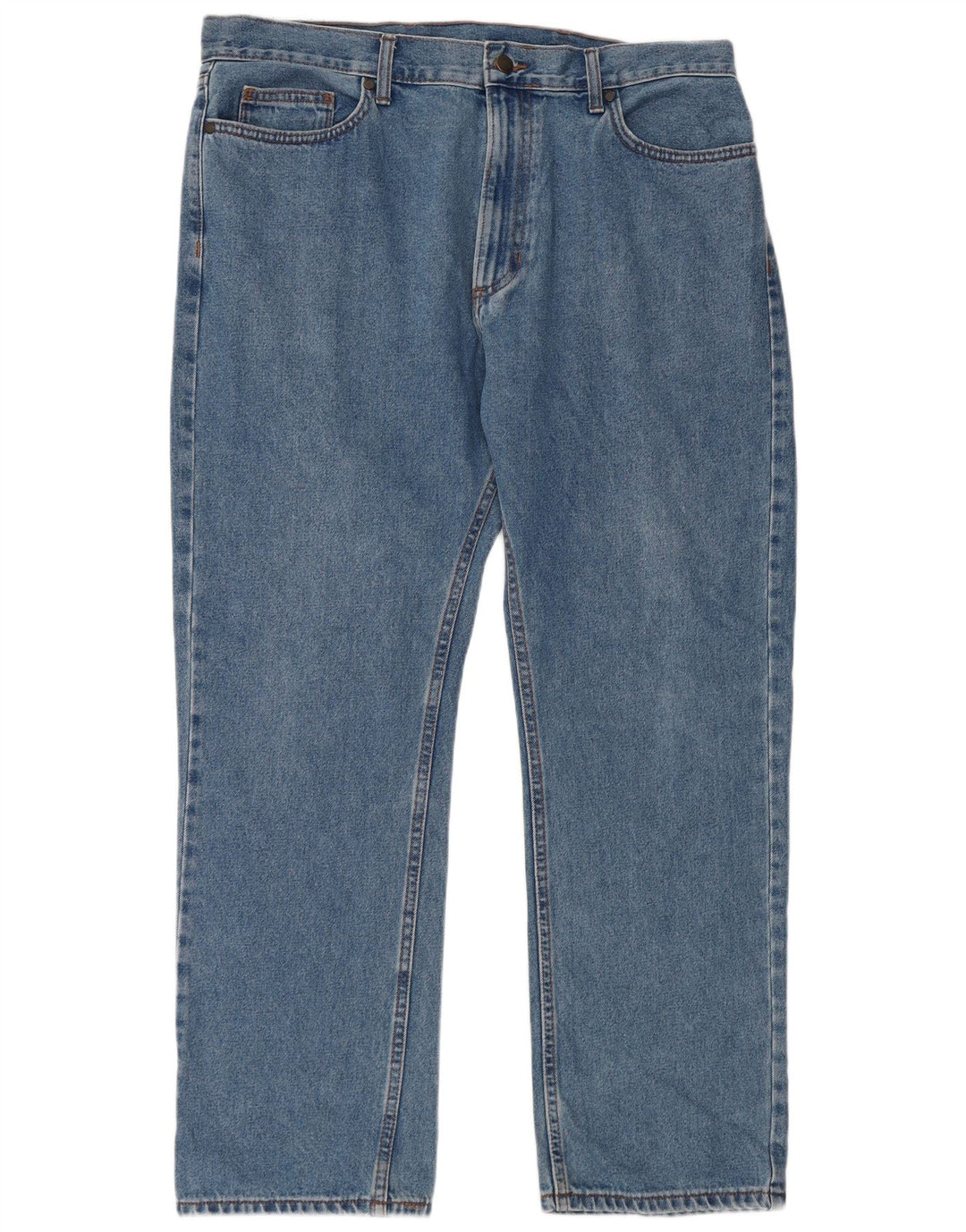 Jeans dritti da uomo Marks & Spencer W36 L29 cotone blu