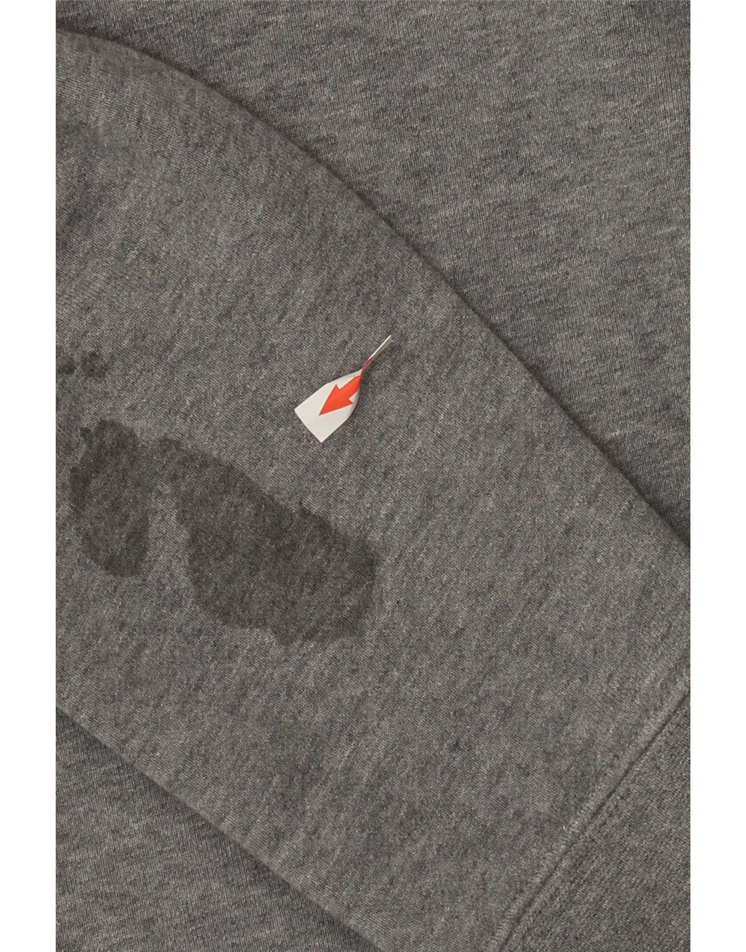 Felpa con grafica Nike da uomo, grande, in cotone color block grigio