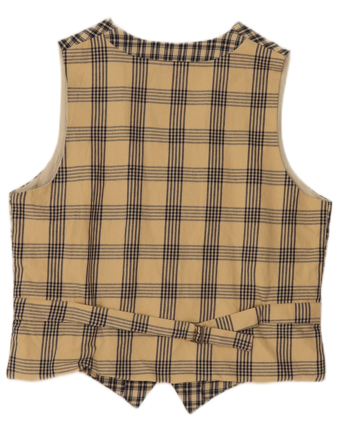 Gilet Donna Ingro Rose IT 44 Cotone Check Beige Medio