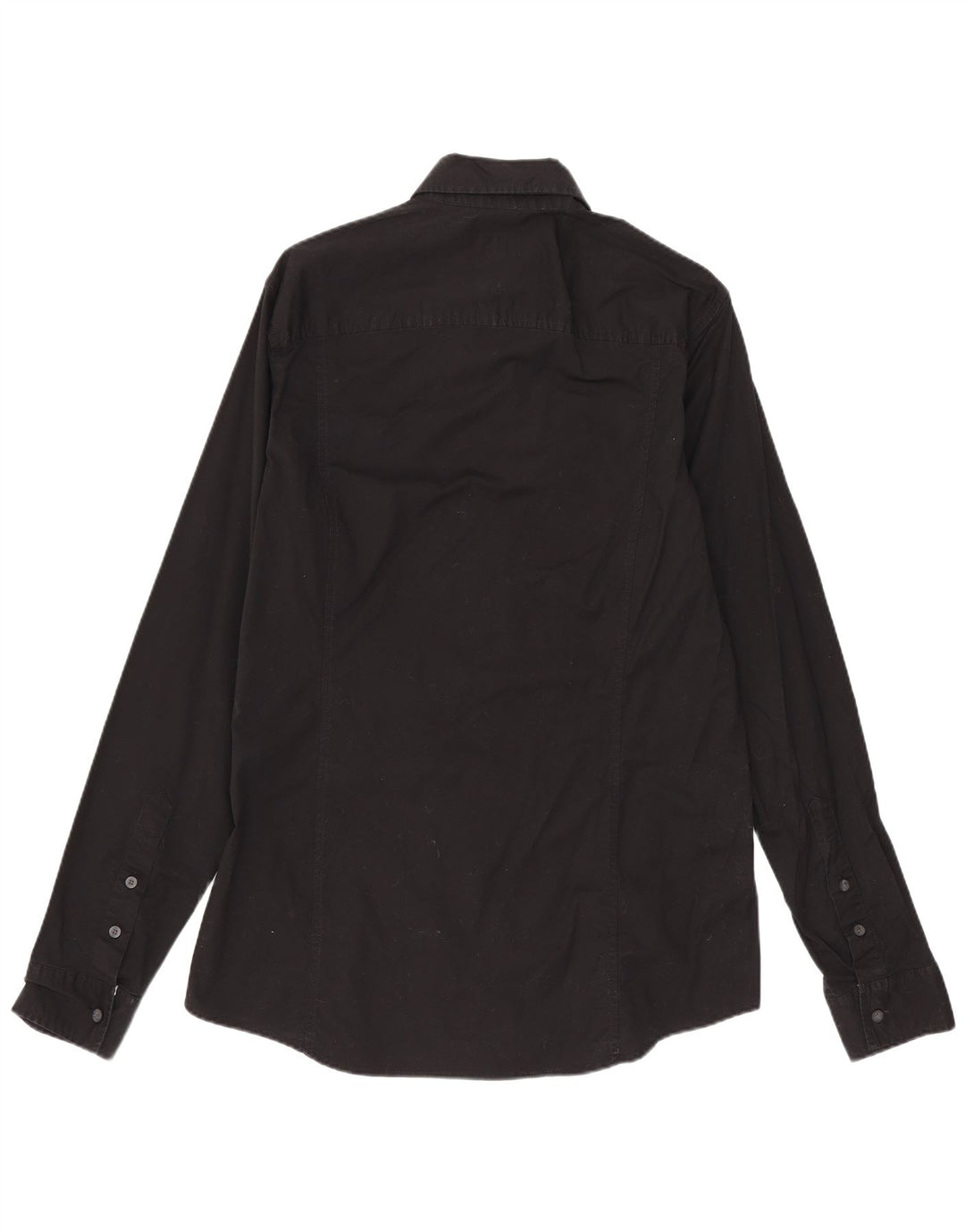 Camicia da uomo Calvin Klein Jeans in cotone nero medio