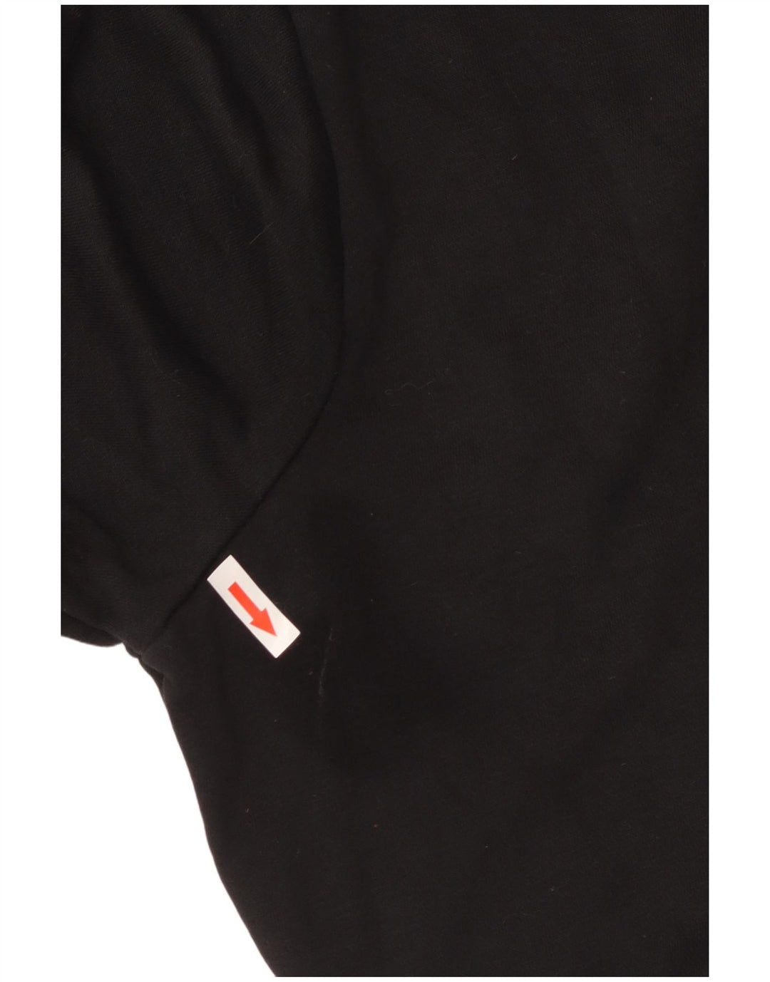NIKE Felpa con grafica corta oversize da donna UK 14 Medium Nero