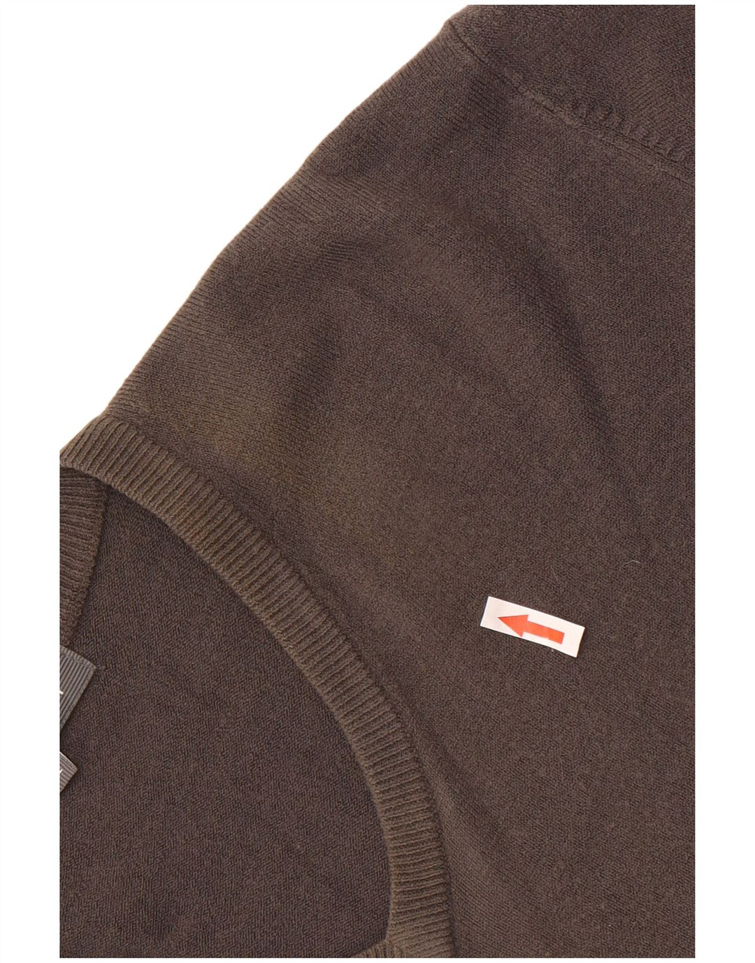 MARKS & SPENCER Maglione da uomo con scollo a V XL Grigio acrilico
