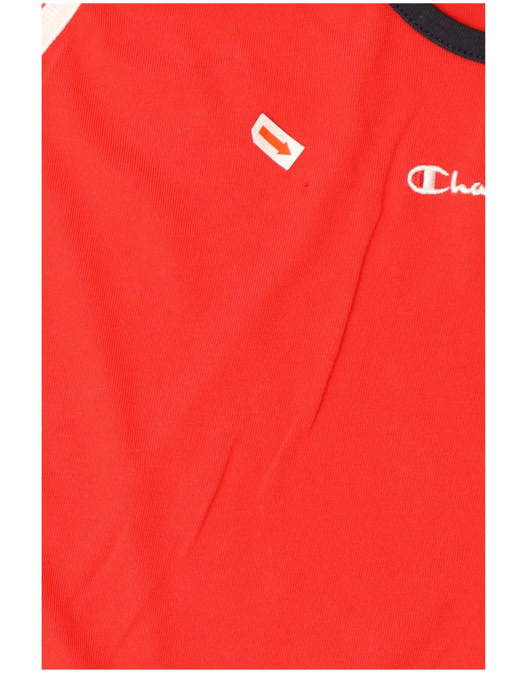 CHAMPION Canottiera grafica da uomo XL in cotone color block rosso