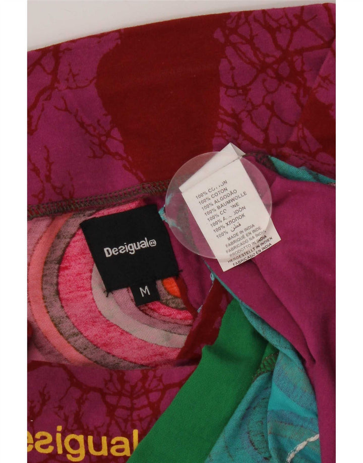 Desigual Gonna a trapezio da donna media W30 cotone geometrico multicolore