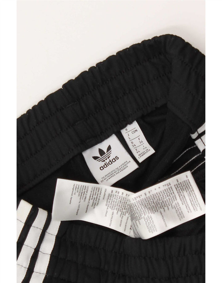 Pantaloncini sportivi da donna Adidas UK 8 Small poliestere nero