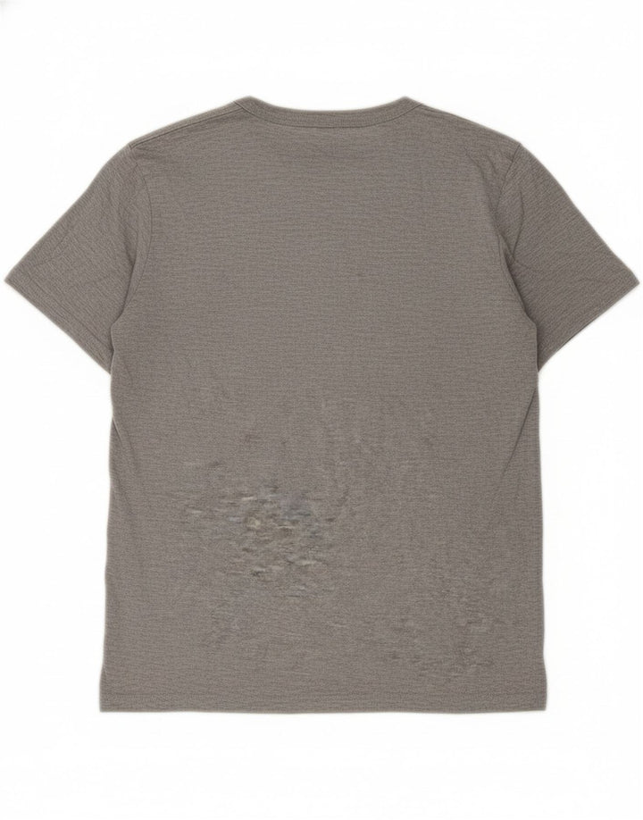 EDDIE BAUER Boys Graphic T-Shirt Top 12-13 Years Large Grey
