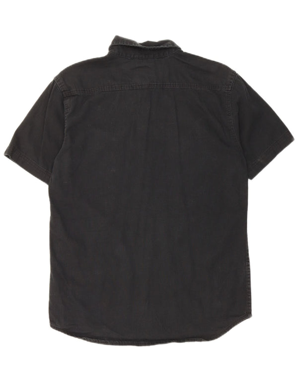Camicia a maniche corte da uomo Levi's Small in cotone nero