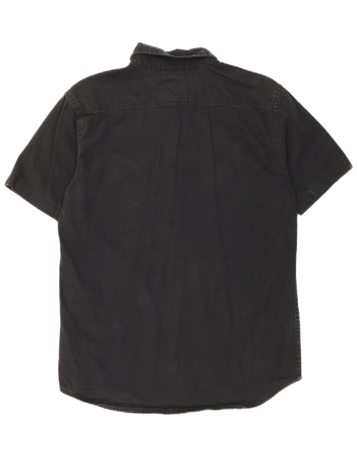 Camicia a maniche corte da uomo Levi's Small in cotone nero