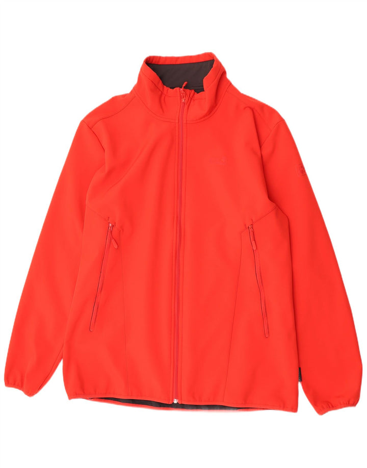 Giacca da tuta da uomo Jack Wolfskin UK 50 3XL Poliestere rosso