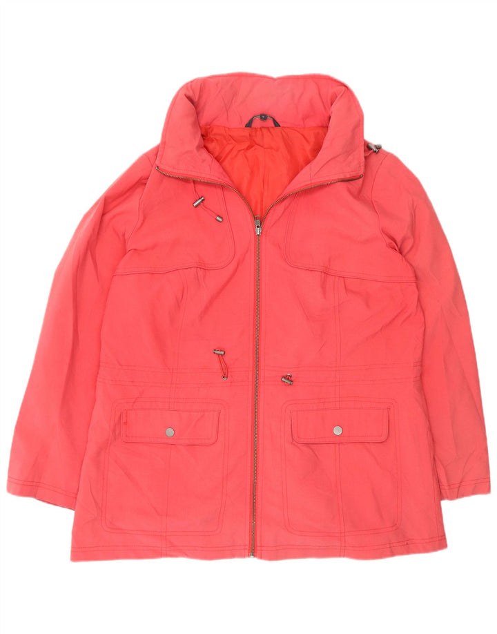 Giacca utility da donna Marks & Spencer UK 16 Large Rosso Poliammide