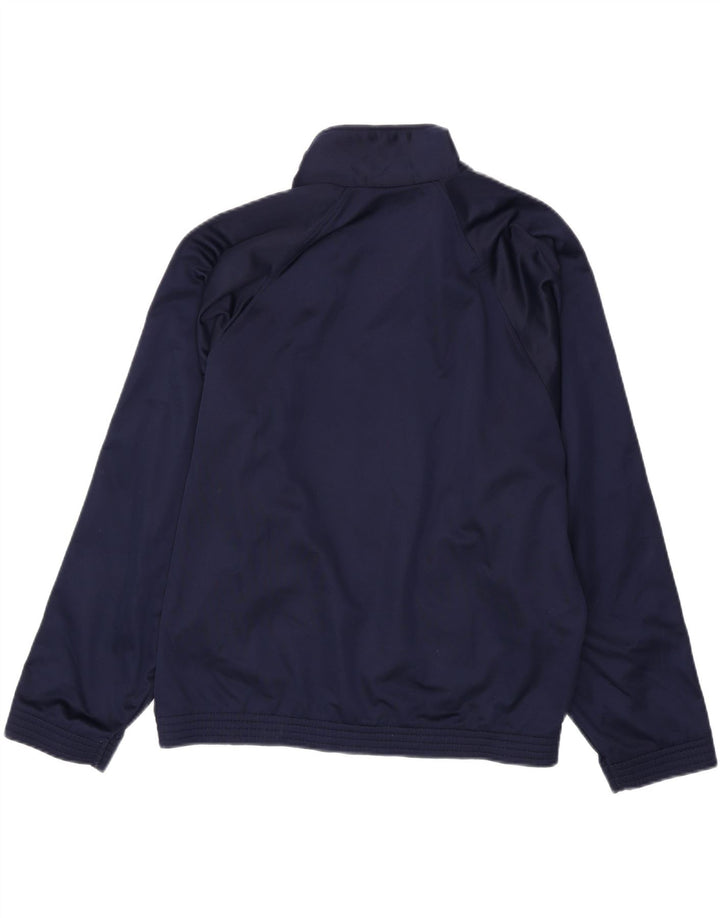 CHAMPION Giacca da tuta grafica da uomo vestibilità ampia piccola blu navy