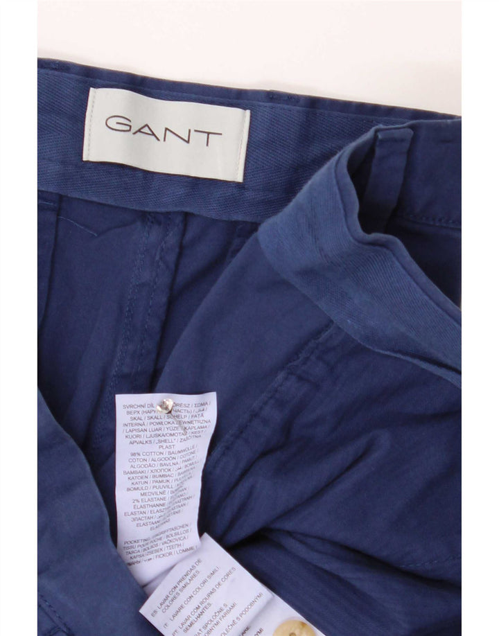 Pantaloncini chino da uomo Gant grandi W36 in cotone blu