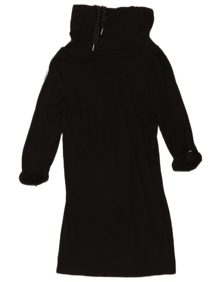 Top tunica con collo alto grafico da donna Puma UK 8 piccolo nero