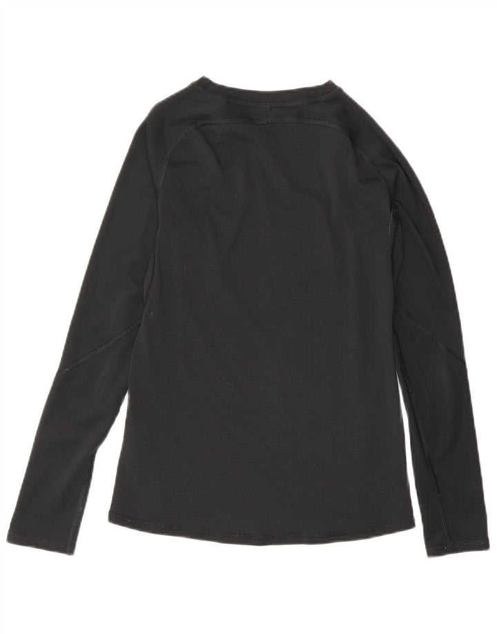 Maglia Adidas Aeroready da ragazzo a manica lunga 11-12 anni Nera