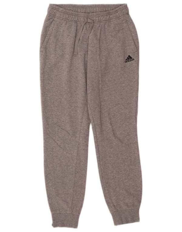 Pantaloni da tuta da donna Adidas Joggers UK 8/10 Small Cotone grigio