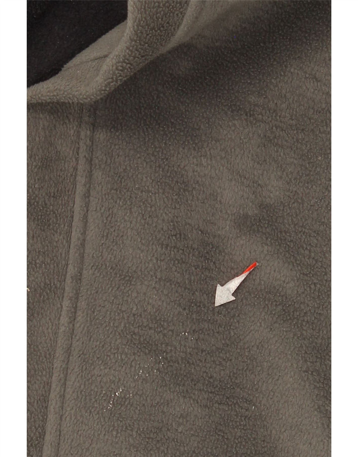 Giacca in pile da uomo Columbia UK 40 Large Grigio Colourblock Poliestere