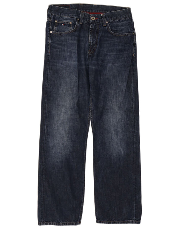 Jeans dritti da uomo Tommy Hilfiger W32 L30 Blu