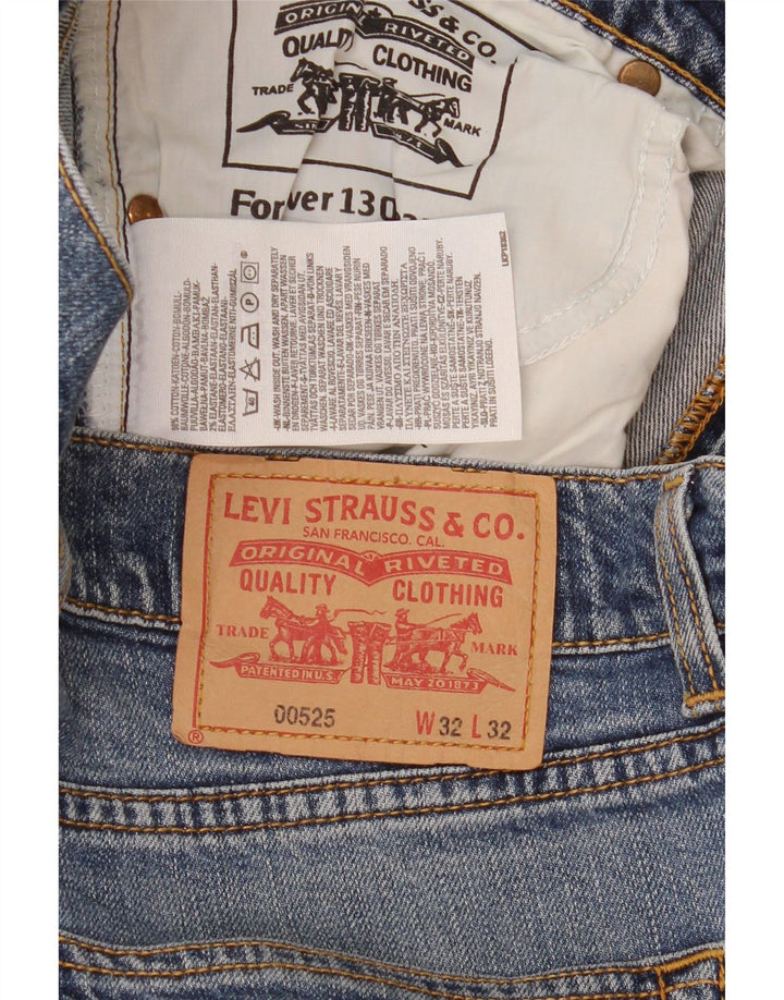 Jeans Levi's 525 Bootcut da donna W32 L32 in cotone blu