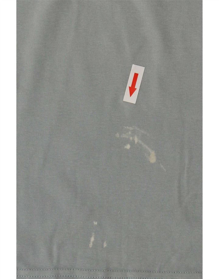 Top da donna Ralph Lauren manica 3/4 UK 12 Grigio medio