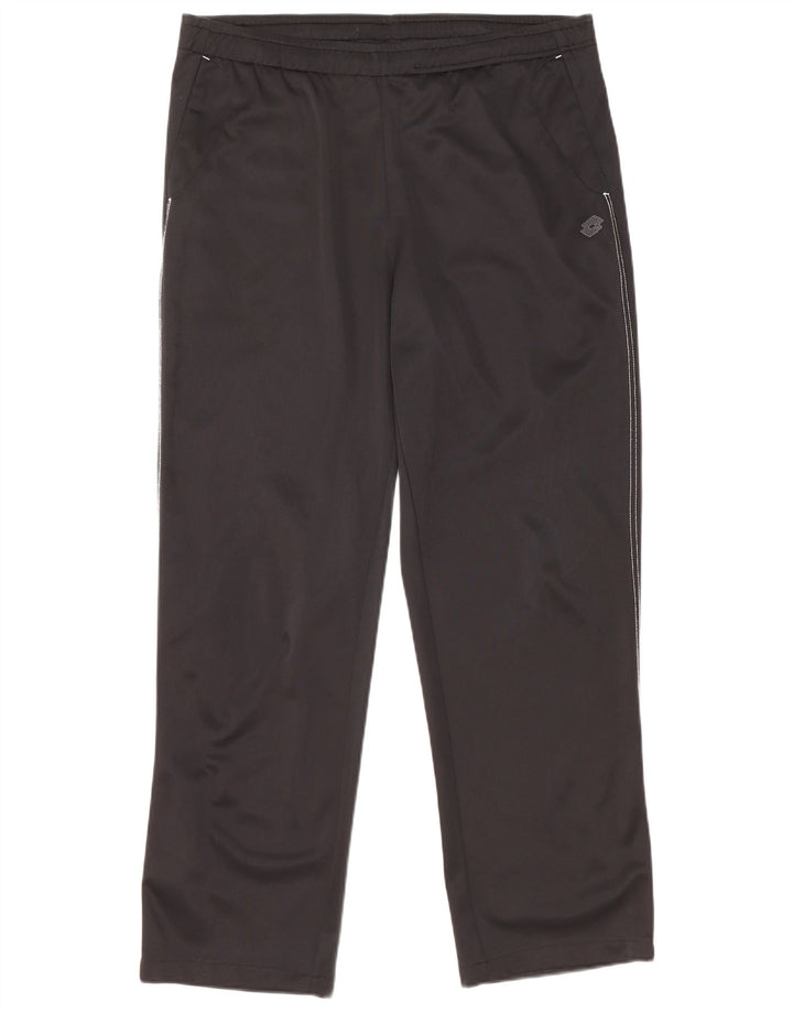 LOTTO Uomo UK 40/42 Grande Poliestere Nero