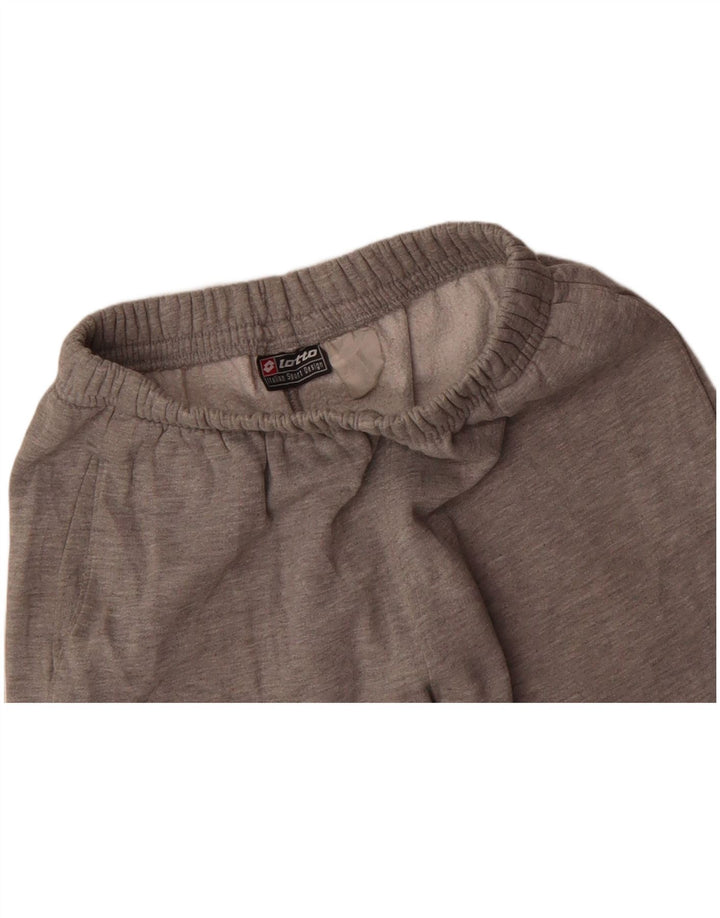 LOTTO Boys Tracksuit Trousers 11-12 Years  Grey Flecked