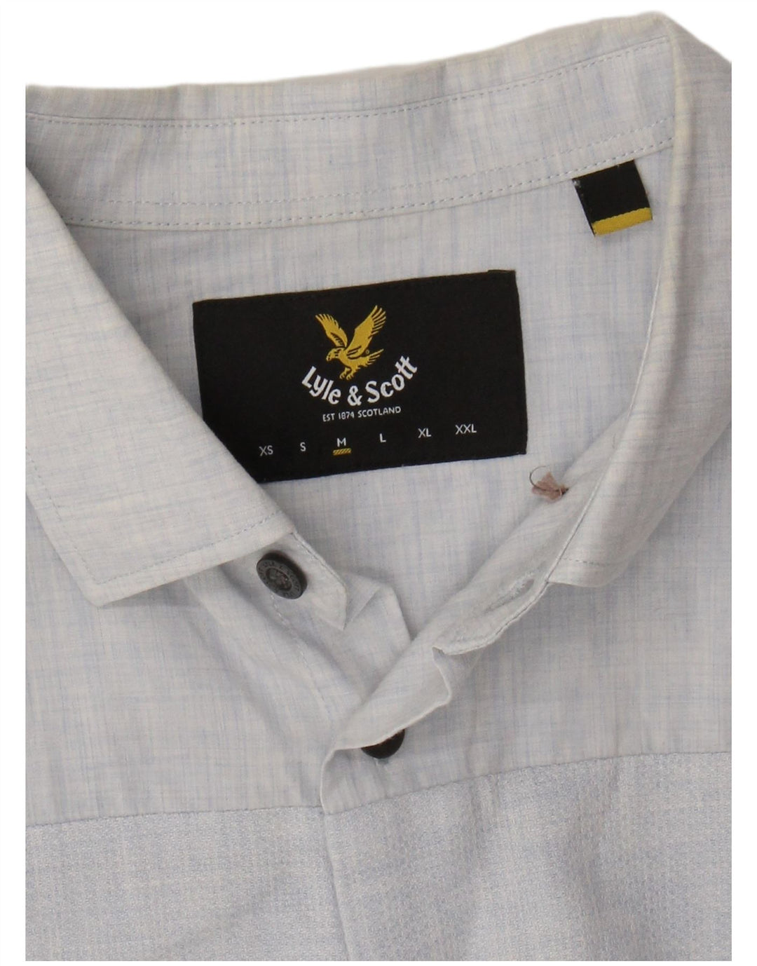 Camicia da uomo LYLE & SCOTT a righe blu medio