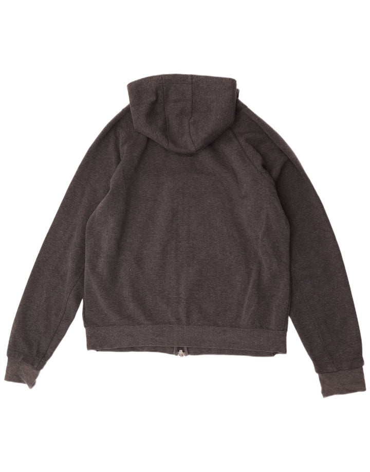 Felpa con cappuccio e zip Jordan da uomo grande in cotone grigio