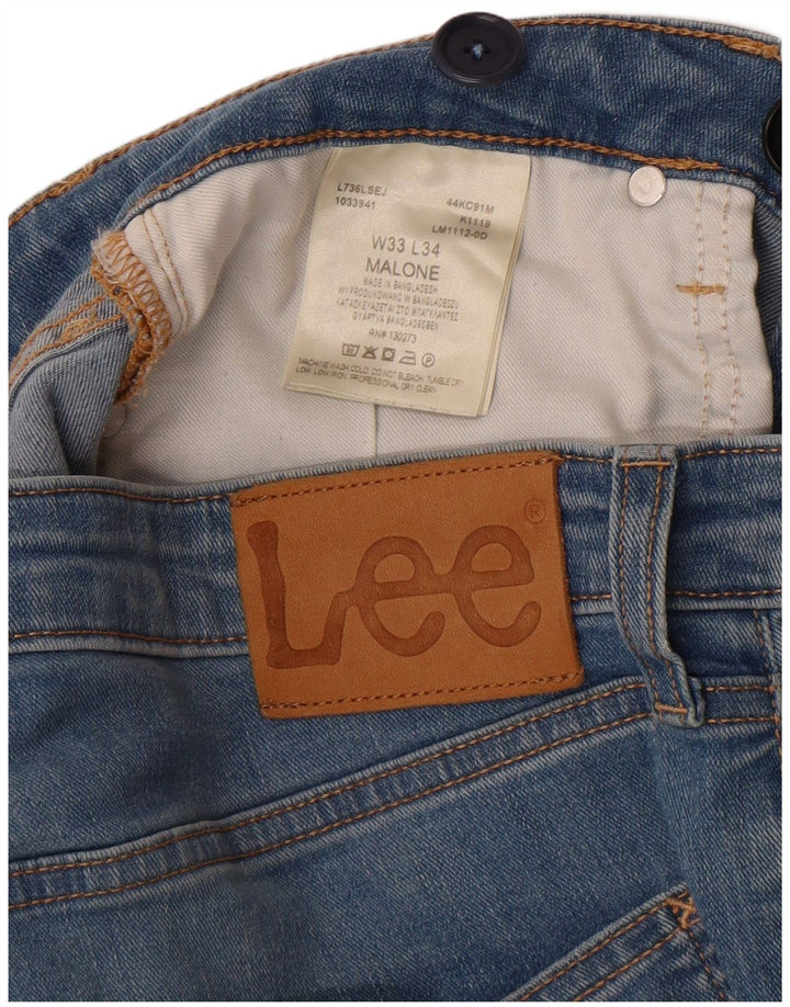 Jeans skinny Lee Malone da donna W33 L28 cotone blu