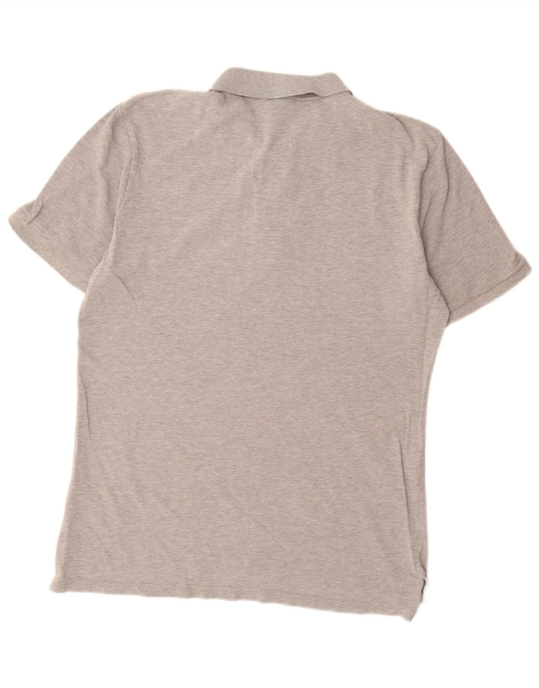 Polo Nike da uomo in cotone mélange grigio medio