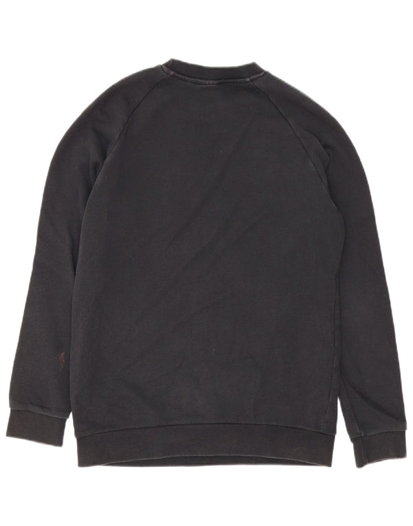 Felpa grafica da uomo Adidas Maglione piccolo nero