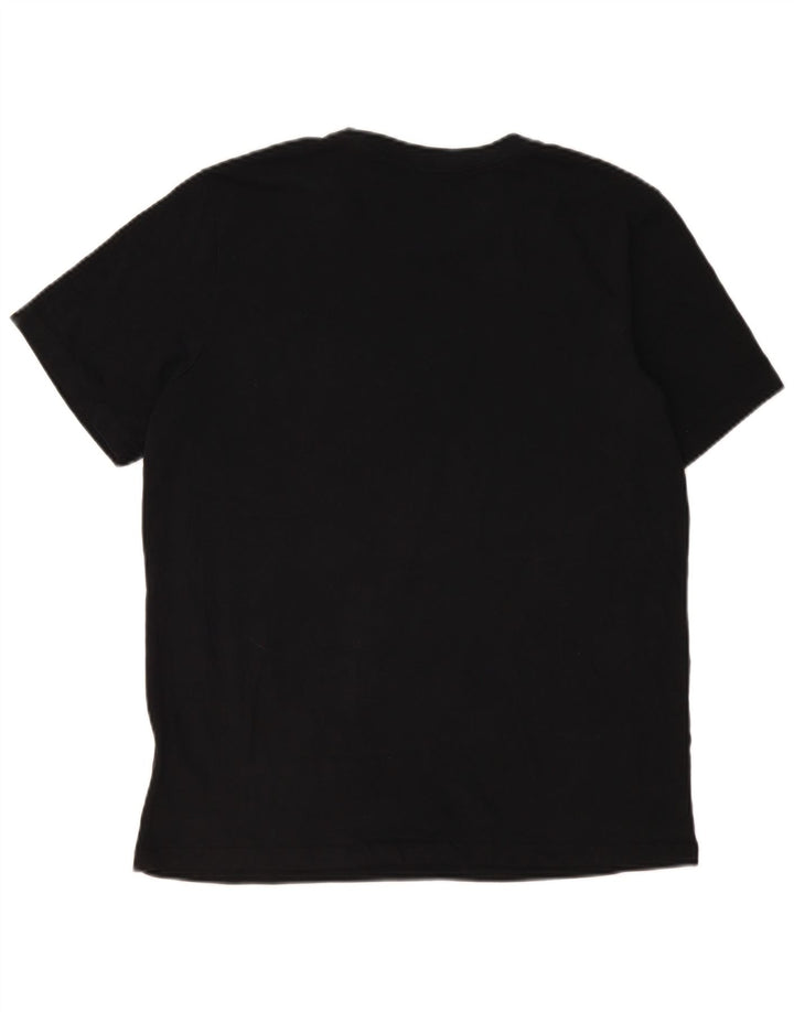 T-shirt Nike Dri Fit da uomo, taglia grande, in cotone nero