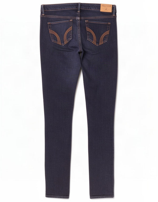 Jeans skinny Hollister da donna US 5 Small W27 L31 Blu navy