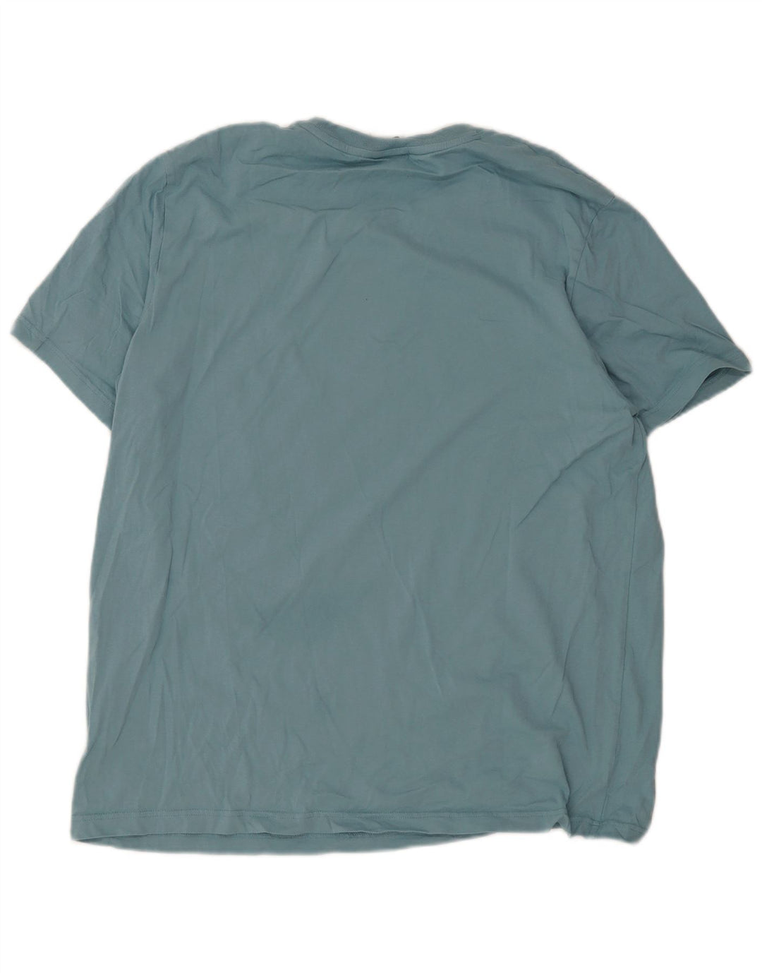 T-shirt grafica da uomo Nike Top 2XL in cotone blu