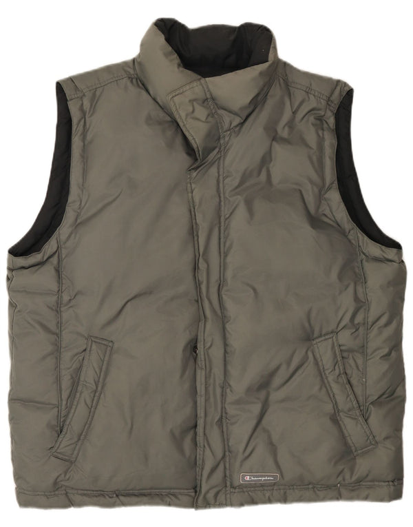 Gilet imbottito reversibile da uomo Champion UK 42 XL Grigio