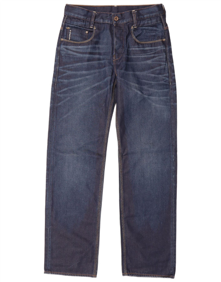 Jeans dritti da uomo G-STAR W31 L34 cotone blu navy