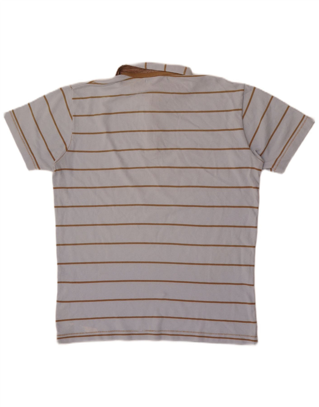 Polo da uomo Gant in cotone a righe grandi blu