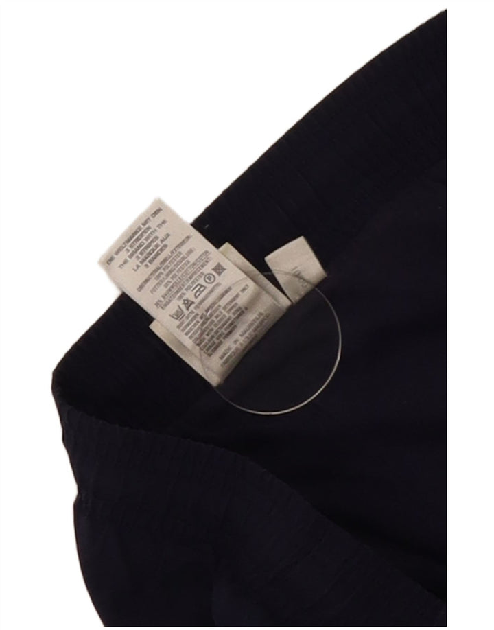 Pantaloni da tuta da donna Adidas UK 12 Medium Blu Navy Poliestere