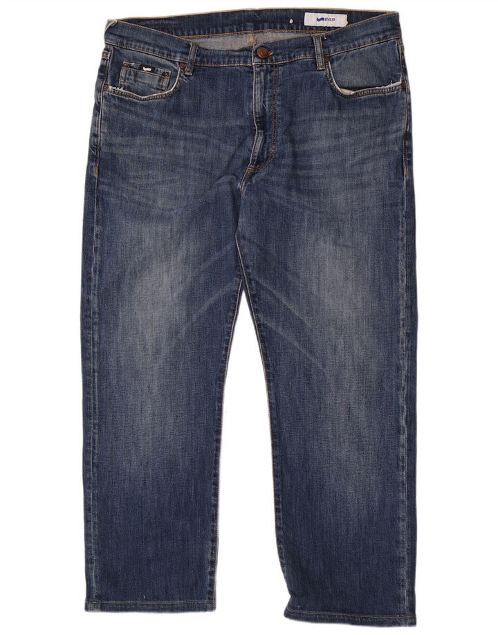 Jeans dritti da uomo Memphis Gas W40 L28 cotone blu