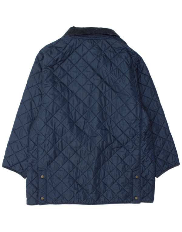 Giacca trapuntata da uomo Henri Lloyd UK 42 XL Nylon blu navy
