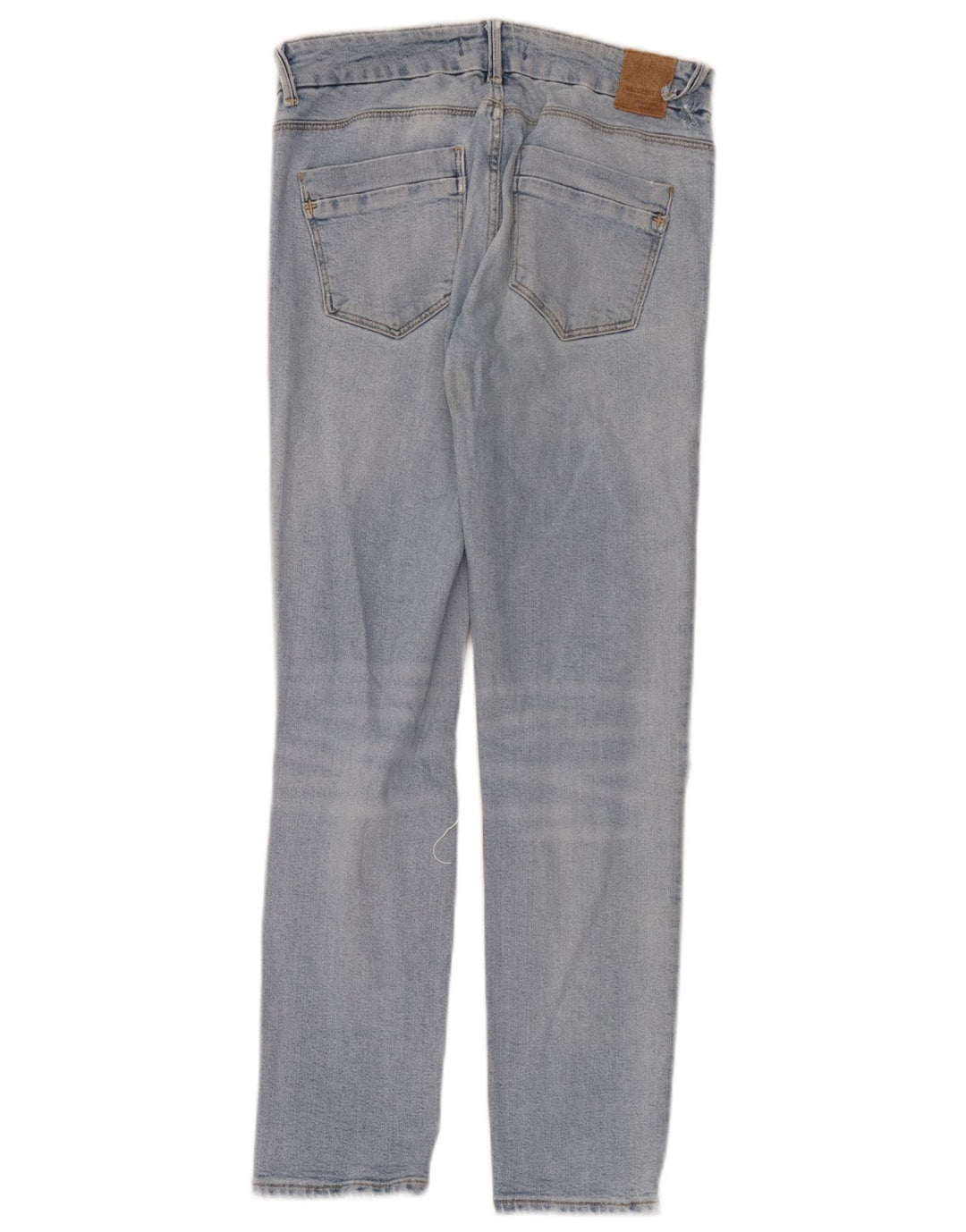 Jeans slim invecchiati da donna Zara EU 38 piccoli W28 L28 blu
